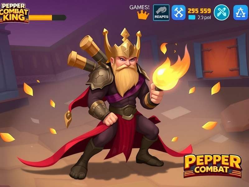 Pepper Combat King Gameplay Screenshot